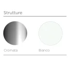 Handgefertigter Kronleuchter aus Venedig Glas und Metall - Bolle Balloton Viadurini