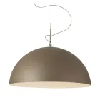 Zweifarbiger Kronleuchter aus Laprene und Nebulite - Mezza Luna von In-es.artdesign Viadurini