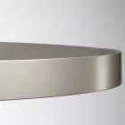 Kronleuchter mit Glaskörper und 6 Aluminiumkreisen - Clara Viadurini