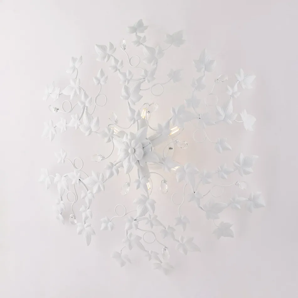 Kristall-Pendelleuchter zur Aufhellung heller Innenräume – Orchidea Viadurini