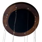 Design Pendellampe mit 4 Leuchten aus Holz Grilli York in Italien hergestellt  Viadurini