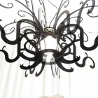 Plexiglas-Kronleuchter mit modernem Design, hergestellt in Italien, Malito Viadurini