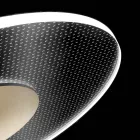 Kronleuchter aus Metall mit mikrogepunktetem Plexiglasdiffusor - Nora Viadurini