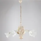 Kronleuchter aus Metall und Glas zur Beleuchtung eleganter Interieurs – Sirio Viadurini