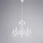 Metall-Kronleuchter für helle und einladende Innenräume – Perla Viadurini