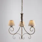 Zweiflammiger Kronleuchter aus Glas und Metall für elegante Räume – Draco Viadurini