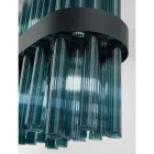 Moderner italienischer handgefertigter Luxus-Kronleuchter aus mundgeblasenem Glas - Maesta Viadurini