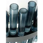 Moderner Kronleuchter aus mundgeblasenem Glas und Metall, italienische Handwerkskunst - Maesta Viadurini