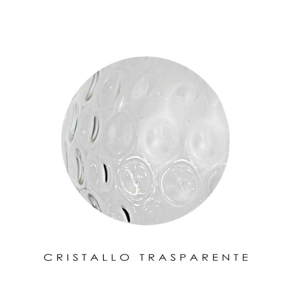 Lucilla – Dreikuppel-Pendelleuchte aus venezianischem Glas, hergestellt in Italien Viadurini