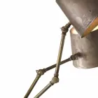 Industrie Stil Kronleuchter aus Eisen und Messing Reporter Il Fanale Viadurini