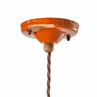 Kronleuchter Design Vintage handgemachte Keramik Cameron Ferroluce Viadurini