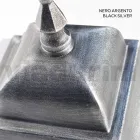 259 cm hohe Außenlampe aus Glas und Aluminiumdruckguss - Alchemist Viadurini