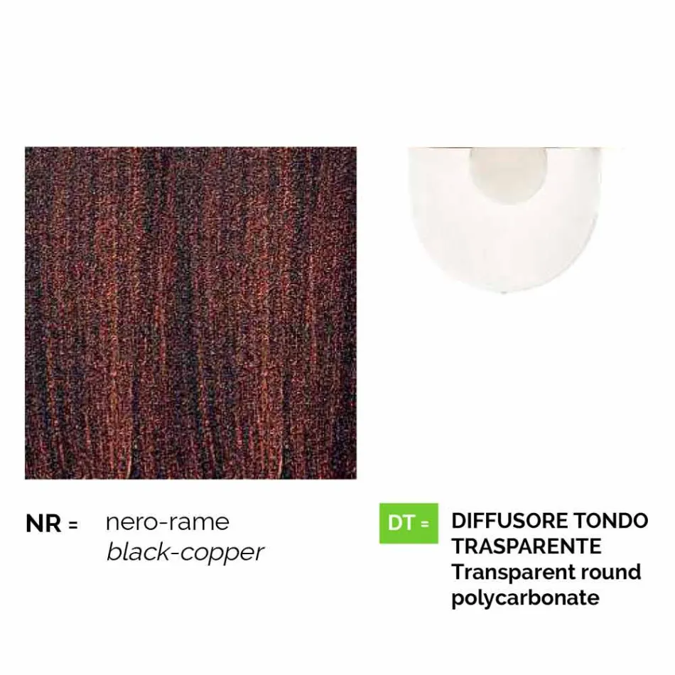 Außenleuchte aus Aluminium mit zwei Leuchten made in Italy, Anusca Viadurini