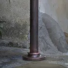 Gartenlaterne, gebogenes Design aus handbemaltem Aluminium – Campobasso Viadurini