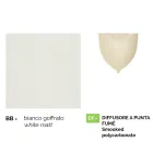 Weiße Gartenlampe aus Aluminium mit 1 Licht, hergestellt in Italien, Anusca Viadurini