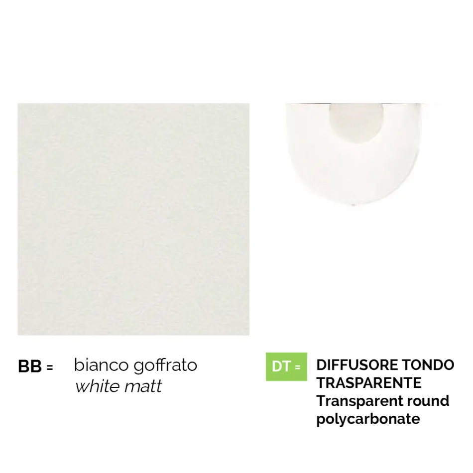 Weiße Gartenlampe aus Aluminium mit 1 Licht, hergestellt in Italien, Anusca Viadurini