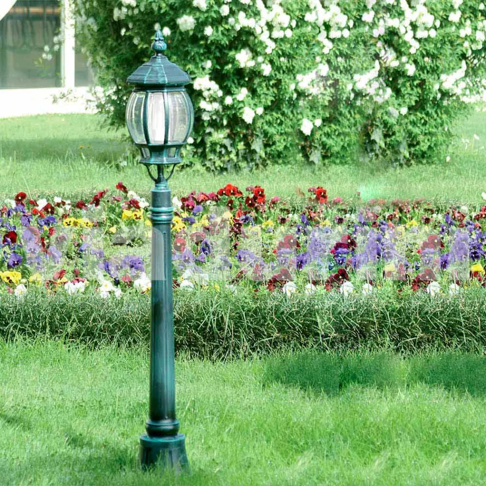 Gartenlampe aus Aluminiumdruckguss hergestellt in Italien, Anika Viadurini