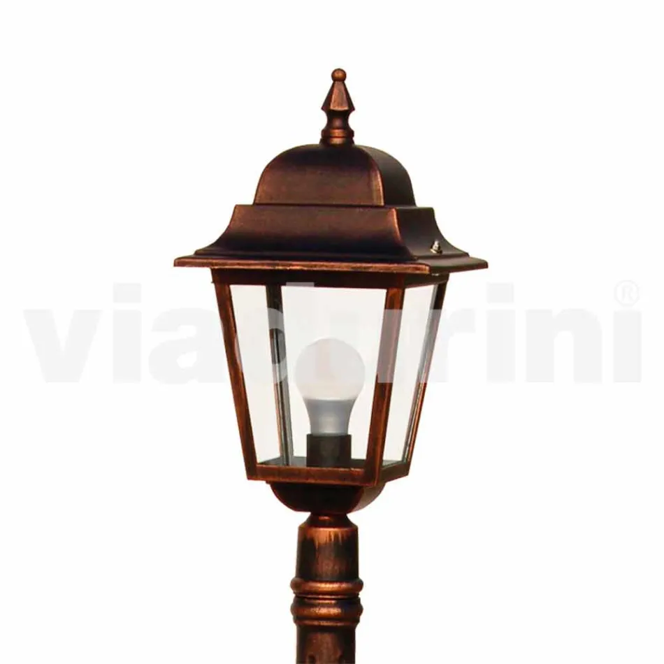 Gartenlampe aus Aluminiumdruckguss hergestellt in Italien, Aquilina Viadurini