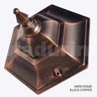 Gartenlampe aus sandgestrahltem Glas und 5 Aluminiumausführungen - Pinako Viadurini