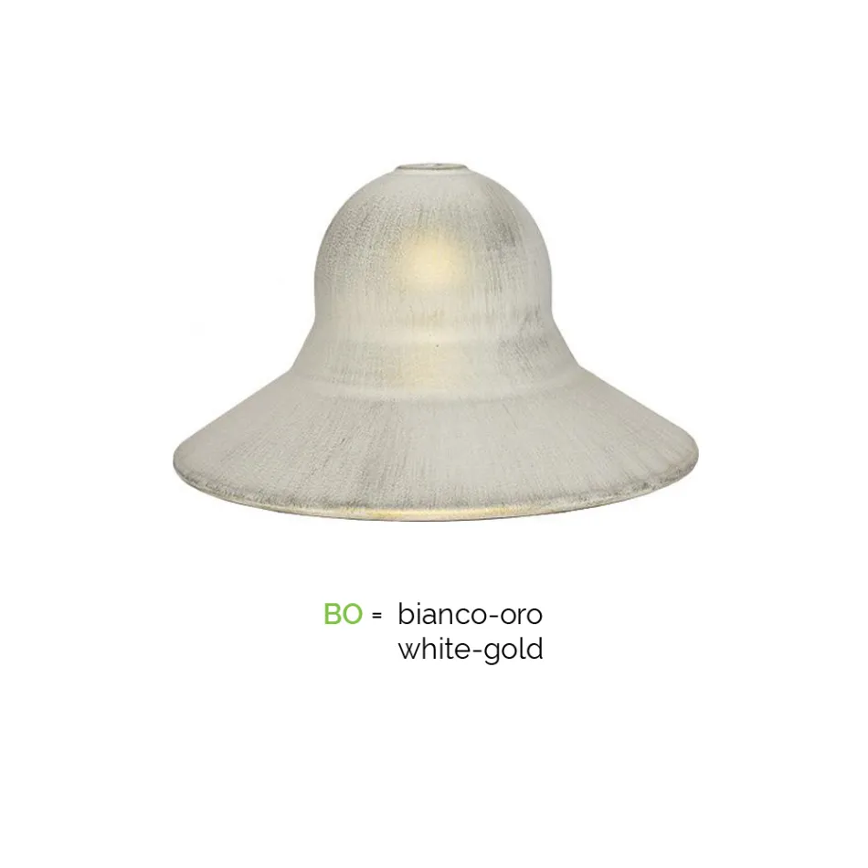 Vintage-Gartenlampe mit 2 Lichtern aus Aluminium, hergestellt in Italien – Cassandra Viadurini