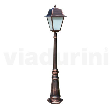 Gartenlampe im Vintage-Stil aus Aluminium und Glas, hergestellt in Italien – Doroty Viadurini
