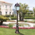 Gartenlampe im Vintage-Stil aus Aluminium und Glas, hergestellt in Italien – Doroty