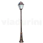 Gartenlampe im Vintage-Stil aus Aluminium und Glas, hergestellt in Italien – Doroty Viadurini