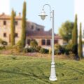 Gartenlampe im Vintage-Stil aus Aluminium, hergestellt in Italien – Cassandra