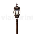 Lampe im Vintage-Stil aus Aluminiumdruckguss, hergestellt in Italien – Leona Viadurini