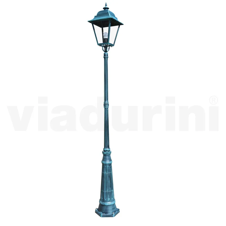 Vintage-Außenlampe aus Aluminium, hergestellt in Italien – Bonaria Viadurini