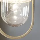 Hängelaterne für den Außenbereich aus handbemaltem Aluminium - Bari Viadurini