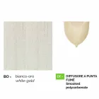 Anusca Wandlaterne für den Außenbereich aus weißem Aluminium made in Italy Viadurini