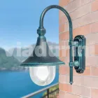 Anusca made in Italy Aluminium Garten Wand Laterne Viadurini