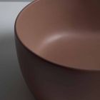Aufsatzwaschbecken aus Keramik 45x32cm made in Italy Stern, modernes Design Viadurini
