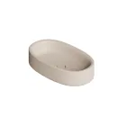 60x35 cm Aufsatzwaschbecken aus Keramik in verschiedenen Farben Made in Italy - Girl Viadurini