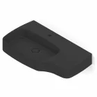 Modernes Wandwaschbecken aus Keramik made in Italy, Hamlet Viadurini