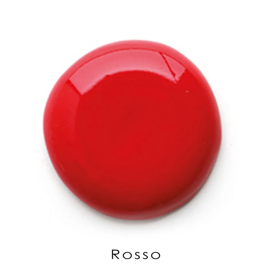 Hängendes Badezimmer-Waschbecken aus weißer und farbiger Keramik 42 cm - Meridiano Viadurini