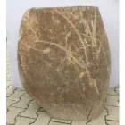 Design Waschbecken im Naturstein Meer, Einzelstück Viadurini