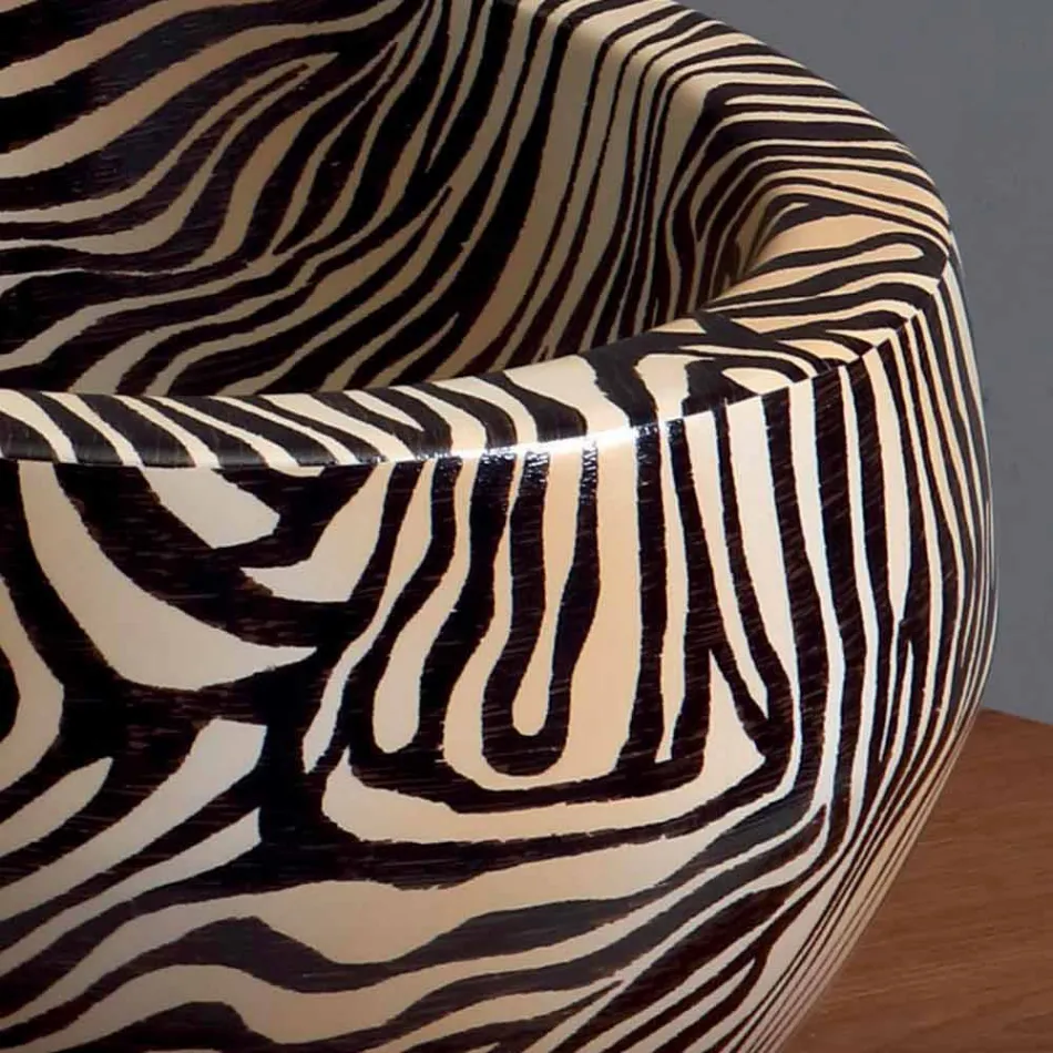 Elisa modernes rundes Aufsatzwaschbecken hergestellt in Italien Viadurini