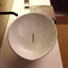 Weißes Waschbecken aus Keramik in Schlangenhautoptik, Italien Tiere Viadurini