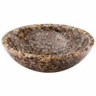 Design-Aufsatzwaschtisch aus Kunstharz und Ofelia-Stein Viadurini