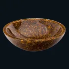 Design Aufsatzwaschtisch mit Oua Tiger Eye Steineinsätzen Viadurini