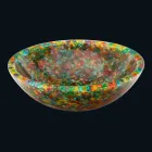 Design Aufsatzwaschtisch aus Kunstharz und Nita Quarz Viadurini