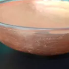 Design Arbeitsplatte Waschbecken aus transparentem Harz und Kupfer - Salvatore Viadurini