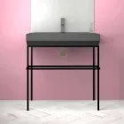 Aufsatzwaschbecken aus Keramik made in Italy, Viviano Viadurini