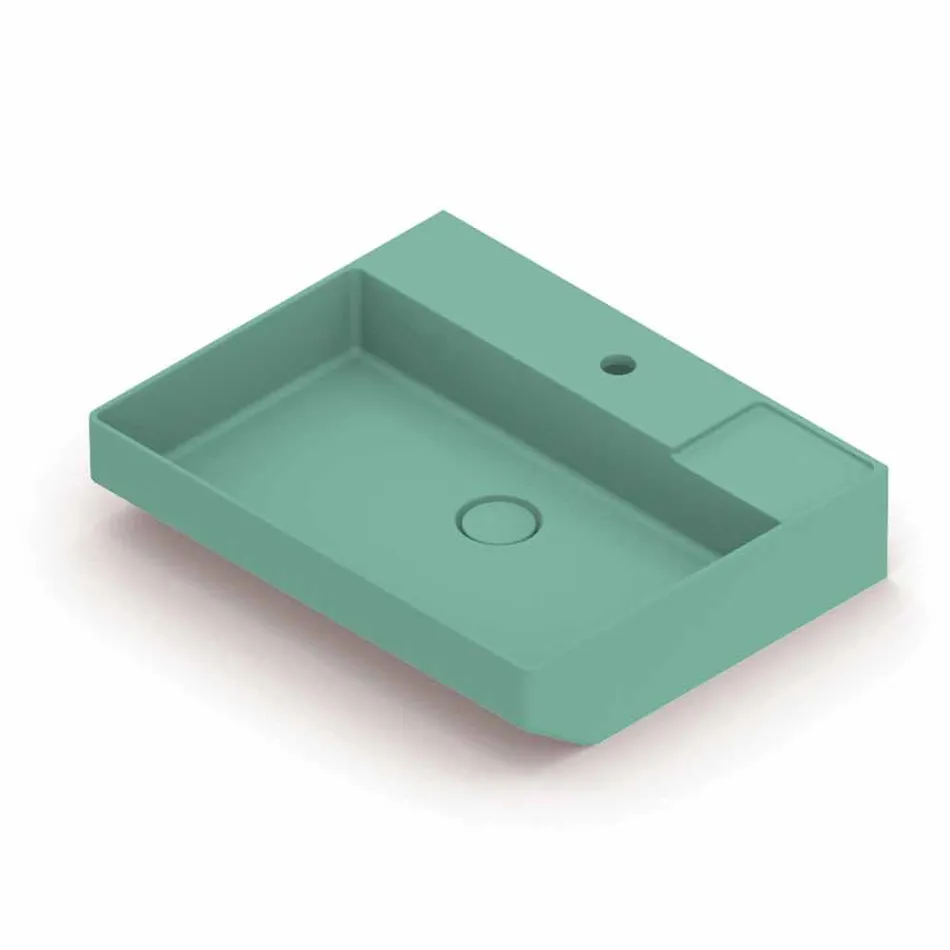 Aufsatzwaschbecken aus Keramik made in Italy, Viviano Viadurini