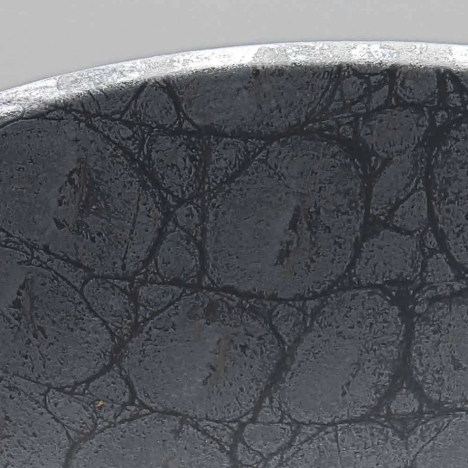 Aufsatzwaschtisch mit grauem Krokodildruck Italy Made Glossy Viadurini