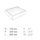 Aufsatzwaschbecken aus Feinsteinzeug mit Marmoroptik Made in Italy - Cervia Viadurini
