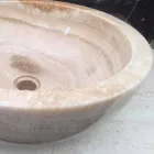 Waschbecken aus Naturstein, ein Stück, Ana Viadurini