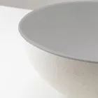 Handgedrechselte Raku-Waschtischplatte, hergestellt in Italien - Magma Viadurini